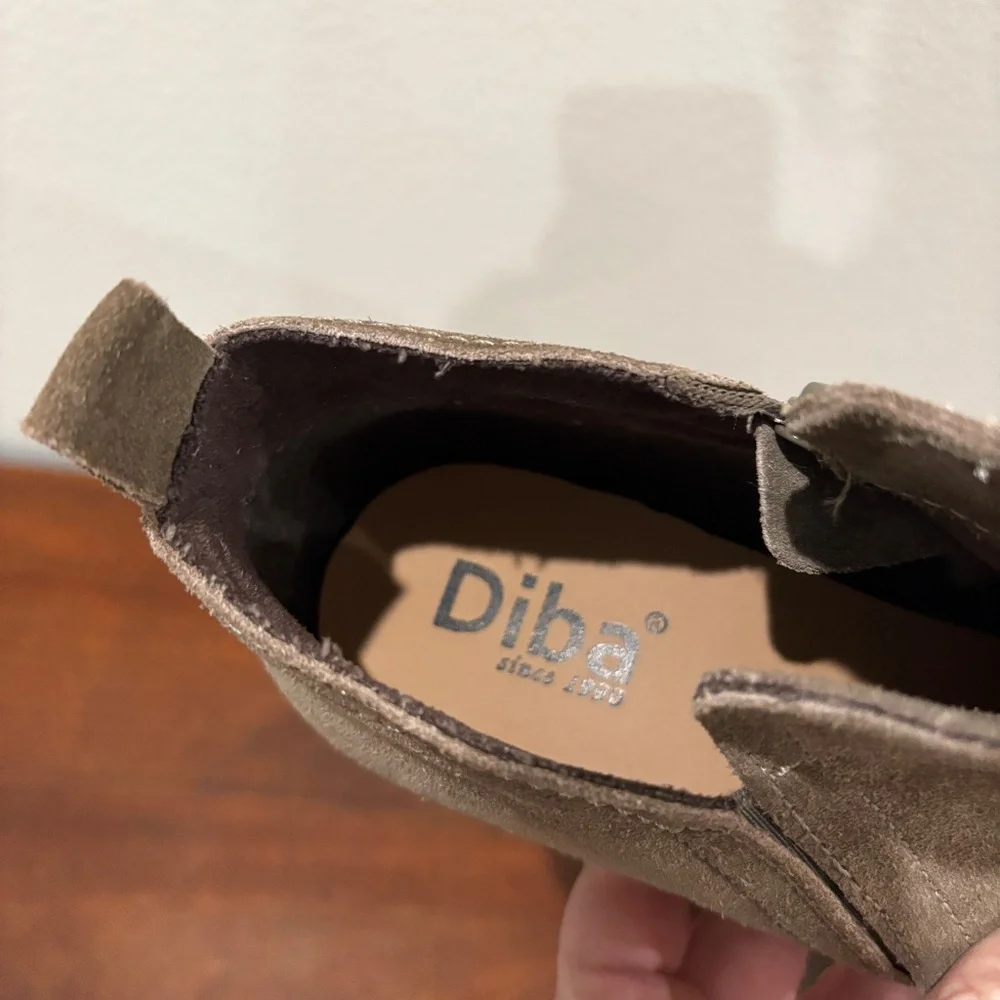 Diba Layla Suede Ankle Boot - Taupe, 9 - Picture 5 of 8